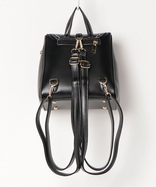 ARCANUM DESIGN（アルカナムデザイン）の「ARL 2WAY BAG（ショルダーバッグ・レディース・ブラック/ブラック系その他2/ライトピンク/ライトグレー・FREE）」の7枚目の写真