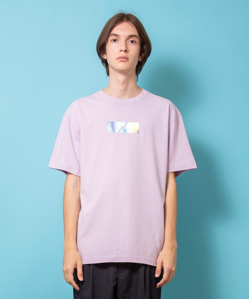 1/F(イチエフ)の「【1/F】プリントT EARTH(Tシャツ/カットソー・メンズ・ホワイト/パープル/ブラック・1/3/2)」の8枚目の写真