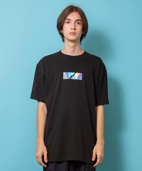 1/F(イチエフ)の「【1/F】プリントT EARTH(Tシャツ/カットソー・メンズ・ホワイト/パープル/ブラック・1/3/2)」の12枚目の写真