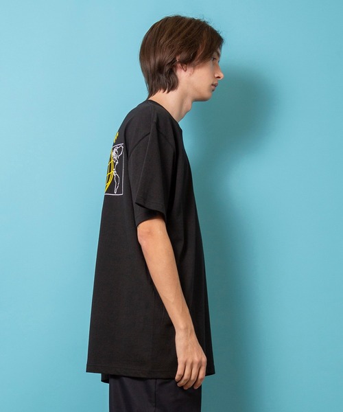 1/F(イチエフ)の「【1/F】プリントT EARTH(Tシャツ/カットソー・メンズ・ホワイト/パープル/ブラック・1/3/2)」の13枚目の写真