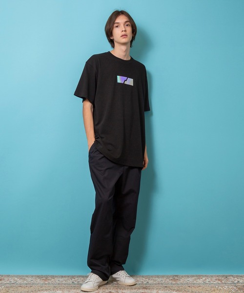 1/F(イチエフ)の「【1/F】プリントT EARTH(Tシャツ/カットソー・メンズ・ホワイト/パープル/ブラック・1/3/2)」の15枚目の写真