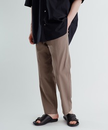 《WEB限定》マルチカラー コットンリネン テーパードイージーパンツ/UNISEX