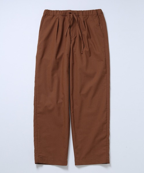 ADAM ET ROPE'(アダムエロペ)の「《WEB限定》マルチカラー コットンリネン テーパードイージーパンツ/UNISEX(その他パンツ・メンズ・ライトグリーン/ダークブラウン/キナリ/ブラウン/ネイビー・S/M/L)」の14枚目の写真