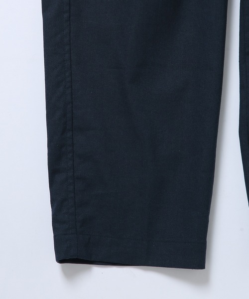 ADAM ET ROPE'(アダムエロペ)の「《WEB限定》マルチカラー コットンリネン テーパードイージーパンツ/UNISEX(その他パンツ・メンズ・ライトグリーン/ダークブラウン/キナリ/ブラウン/ネイビー・S/M/L)」の16枚目の写真