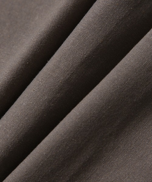 ADAM ET ROPE'(アダムエロペ)の「《WEB限定》マルチカラー コットンリネン テーパードイージーパンツ/UNISEX(その他パンツ・メンズ・ライトグリーン/ダークブラウン/キナリ/ブラウン/ネイビー・S/M/L)」の19枚目の写真