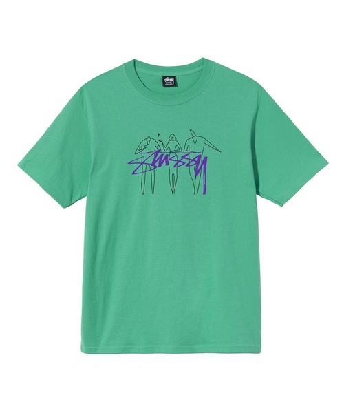 【STUSSY】RESPECT THE POOL TEE ステューシー Tシャツ Respect The Pool Tee Pigment Dyed – Grape | Tees | Stüssy