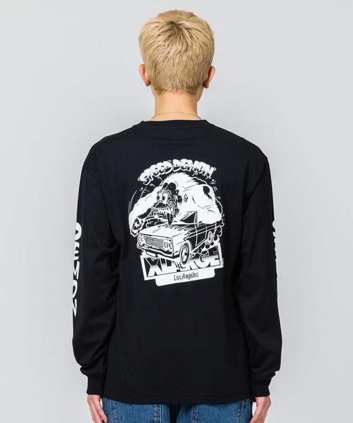 XLARGE（エクストララージ）の「SPEED DEMON L/S TEE（Tシャツ/カットソー・メンズ・ホワイト/ネイビー/ブラック・XL/S/M/L）」の4枚目の写真