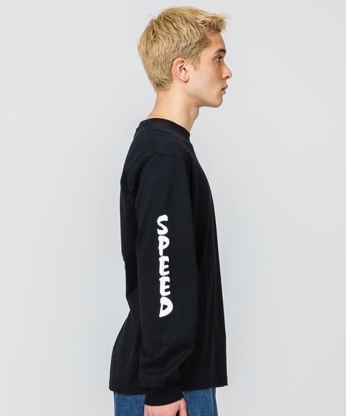 XLARGE（エクストララージ）の「SPEED DEMON L/S TEE（Tシャツ/カットソー・メンズ・ホワイト/ネイビー/ブラック・XL/S/M/L）」の6枚目の写真