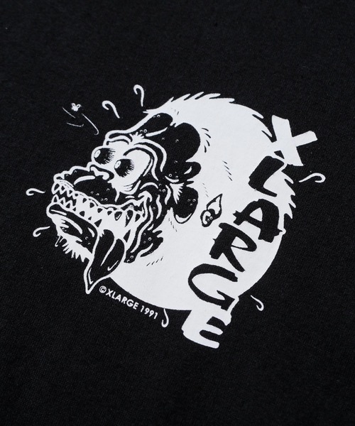 XLARGE（エクストララージ）の「SPEED DEMON L/S TEE（Tシャツ/カットソー・メンズ・ホワイト/ネイビー/ブラック・XL/S/M/L）」の9枚目の写真