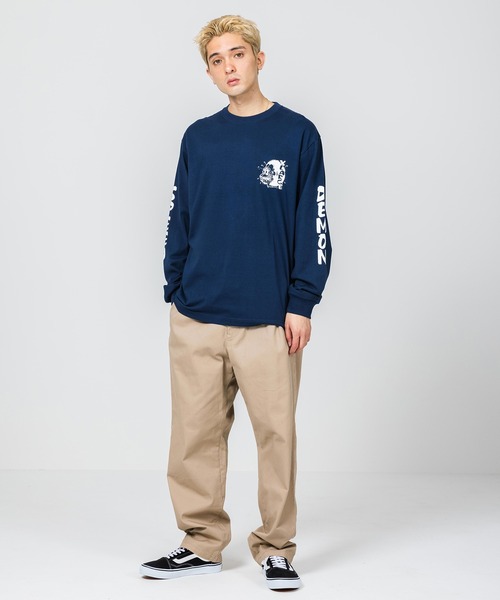 XLARGE（エクストララージ）の「SPEED DEMON L/S TEE（Tシャツ/カットソー・メンズ・ホワイト/ネイビー/ブラック・XL/S/M/L）」の15枚目の写真