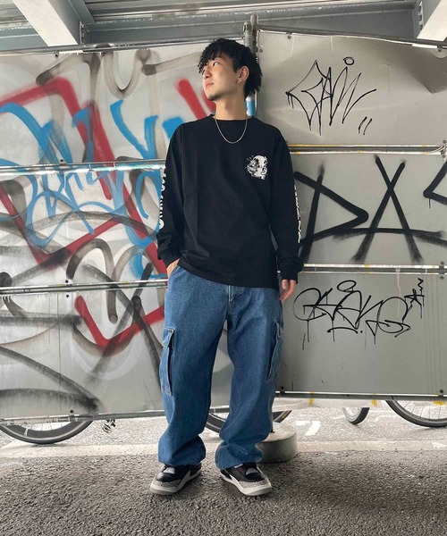 XLARGE（エクストララージ）の「SPEED DEMON L/S TEE（Tシャツ/カットソー・メンズ・ホワイト/ネイビー/ブラック・XL/S/M/L）」の22枚目の写真