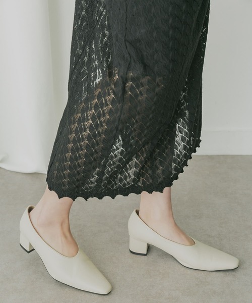 KBF+（ケービーエフプラス）の「KBF+　パターンレースノースリワンピース（ワンピース・レディース・ホワイト系その他/ブラック・ONE）」の19枚目の写真