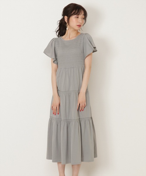 WILLSELECTION(ウィルセレクション)の「シャーリングリボンカットワンピース(ワンピース・レディース・ラベンダー/カーキ/ブラック・MEDIUM)」の20枚目の写真