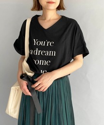 PICCIN | ドルマンロゴプリントTシャツ(Tシャツ/カットソー)