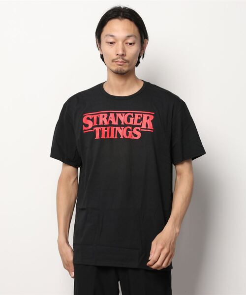MOVIE TEE（ムービーティー）の「S/S PRINT TEE "STRANGER THINGS" / ショートスリーブ プリント T "ストレンジャーシングス”（Tシャツ/カットソー・メンズ・ブラック・MEDIUM/LARGE/X-LARGE）」の6枚目の写真