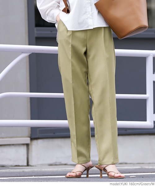 coca(coca)(コカ)の「テーパードパンツ(その他パンツ・レディース・ブラック/ベージュ/パープル/ブラウン/グリーン/マスタード・M/L)」の14枚目の写真