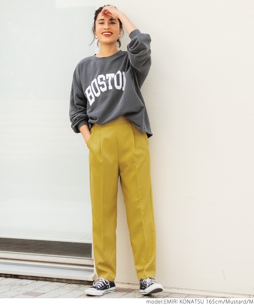 coca(coca)(コカ)の「テーパードパンツ(その他パンツ・レディース・ブラック/ベージュ/パープル/ブラウン/グリーン/マスタード・M/L)」の19枚目の写真