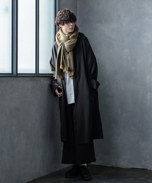 KUUUPY（クーピー）の「Volume Muffler - ボリュームマフラー（マフラー・メンズ・グレー/モカ・FREE）」の20枚目の写真