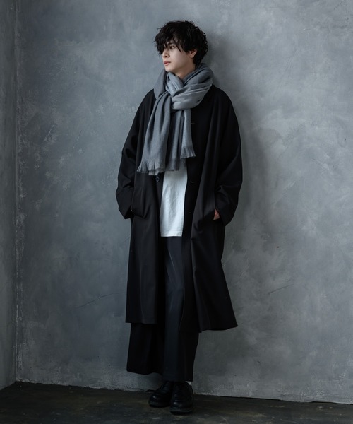 KUUUPY（クーピー）の「Volume Muffler - ボリュームマフラー（マフラー・メンズ・グレー/モカ・FREE）」の19枚目の写真