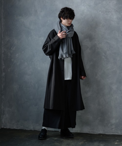 KUUUPY（クーピー）の「Volume Muffler - ボリュームマフラー（マフラー・メンズ・グレー/モカ・FREE）」の5枚目の写真