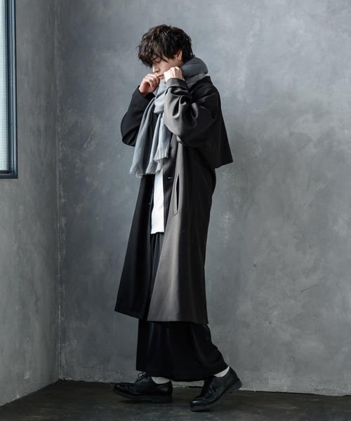 KUUUPY（クーピー）の「Volume Muffler - ボリュームマフラー（マフラー・メンズ・グレー/モカ・FREE）」の12枚目の写真