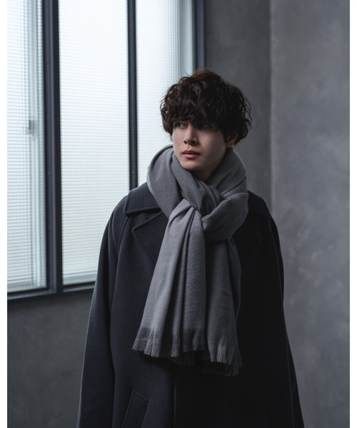 KUUUPY（クーピー）の「Volume Muffler - ボリュームマフラー（マフラー・メンズ・グレー/モカ・FREE）」の22枚目の写真