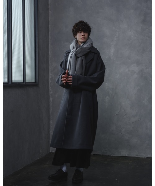 KUUUPY（クーピー）の「Volume Muffler - ボリュームマフラー（マフラー・メンズ・グレー/モカ・FREE）」の9枚目の写真