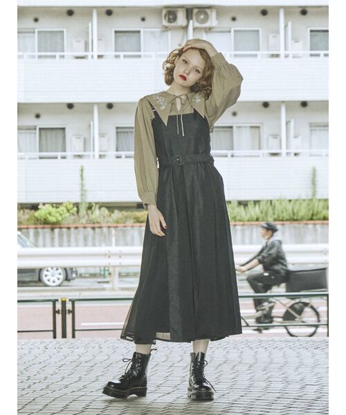 jouetie（ジュエティ）の「カットワークセーラーカラーブラウス