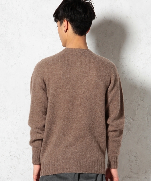 green label relaxing（グリーンレーベルリラクシング）の「[ジョンタロック] JOHN TULLOCH SHAGGYSHLT ニット ◆（ニット/セーター・メンズ・ホワイト/ケリー/コバルトブルー/ネイビー/グレー/ベージュ/ワインレッド/イエロー・36/40/38）」の16枚目の写真