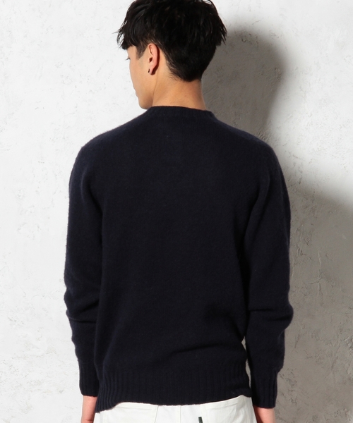 green label relaxing（グリーンレーベルリラクシング）の「[ジョンタロック] JOHN TULLOCH SHAGGYSHLT ニット ◆（ニット/セーター・メンズ・ホワイト/ケリー/コバルトブルー/ネイビー/グレー/ベージュ/ワインレッド/イエロー・36/40/38）」の21枚目の写真