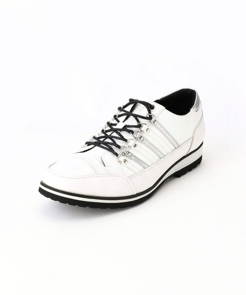 NICOLE CLUB FOR MEN(ニコルクラブフォーメン)の「メタルラインシューズ(その他シューズ・メンズ・ホワイト×シルバー/ブラック系その他・26.5cm/27.5cm/25.5cm)」の11枚目の写真