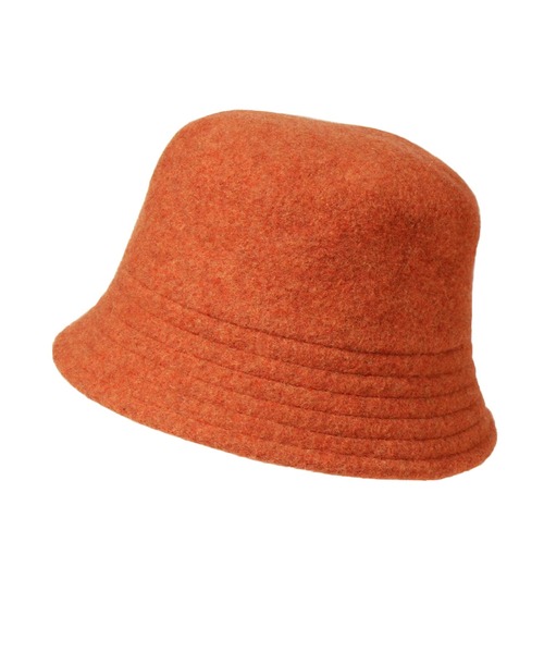 14+（イチヨンプラス）の「バスクシンプルバケットハット（ハット・レディース・ブラック/ベージュ/ブラウン/オフホワイト/ミント/パープル/チャコールグレー/グリーン/ネイビー/オレンジ/ピンク・FREE/LARGE）」の11枚目の写真