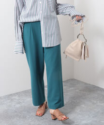 TWウォッシャブルワイドパンツ