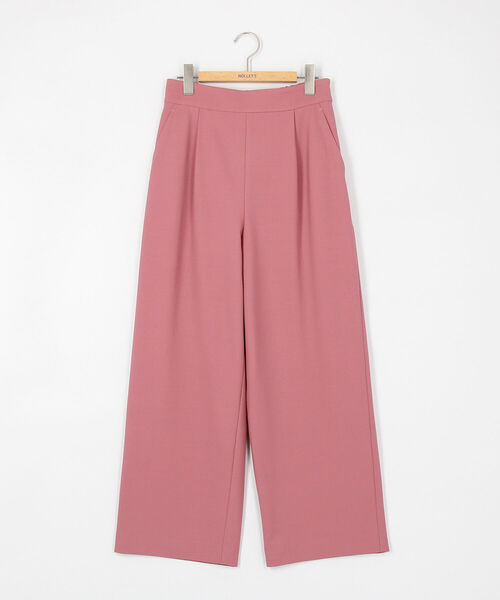 NOLLEY’S(ノーリーズ)の「TWウォッシャブルワイドパンツ(その他パンツ・レディース・グリーン/ピンク/カーキ・36/34/38)」の12枚目の写真