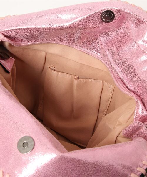 VEENA 1921（ヴィーナ）の「【VEENA 1921/ヴィーナ】3WAYチェーン ファラベラ トートバッグM（ショルダーバッグ・レディース・カーキ/レオパード/ピンク/パイソン/シルバー/ブラック・FREE）」の10枚目の写真