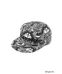 Jack Bunny!!（ジャックバニー）の「【ドラえもん Jack Bunny!!】総柄 平つば キャップ (UNISEX)（キャップ・メンズ）」