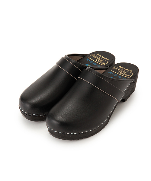 Ray BEAMS（レイビームス）の「【FUDGE 5月号掲載】MOHEDA TOFFELN / プレーン サボ（サンダル・レディース・ホワイト/ブラック・39/38/35/36/37）」の16枚目の写真