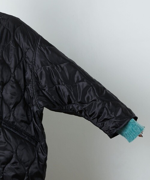 FREAK'S STORE（フリークスストア）の「▽【WEB限定】M65キルトライナー(キルティングコート)（ナイロンジャケット・レディース・ブラック/ベージュ/オリーブ・ﾌﾘ-）」の10枚目の写真