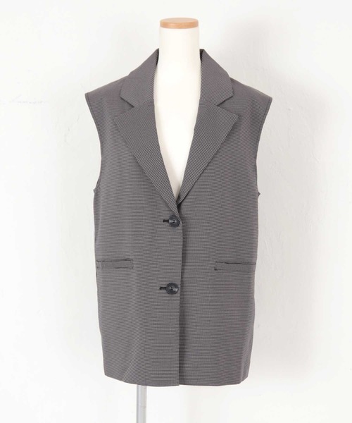 UR'S（ユアーズ）の「ﾁｪｯｸ柄ﾃｰﾗｰﾄﾞｼﾞﾚ（その他アウター・レディース・ブラック/ベージュ/アイボリー・M）」の20枚目の写真