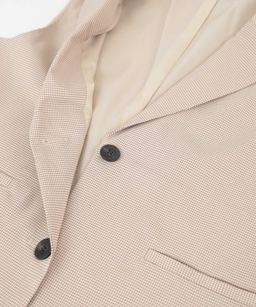 UR'S（ユアーズ）の「ﾁｪｯｸ柄ﾃｰﾗｰﾄﾞｼﾞﾚ（その他アウター・レディース・ブラック/ベージュ/アイボリー・M）」の9枚目の写真