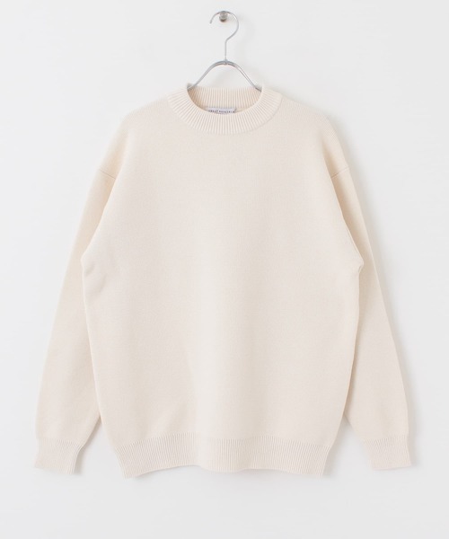 URBAN RESEARCH（アーバンリサーチ）の「シーズンレスクルーネックニット（ニット/セーター・メンズ・ミント/ブラウン系その他/オフホワイト/ブルー系その他・MEDIUM/LARGE）」の15枚目の写真