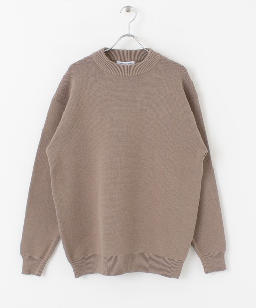 URBAN RESEARCH（アーバンリサーチ）の「シーズンレスクルーネックニット（ニット/セーター・メンズ・ミント/ブラウン系その他/オフホワイト/ブルー系その他・MEDIUM/LARGE）」の16枚目の写真