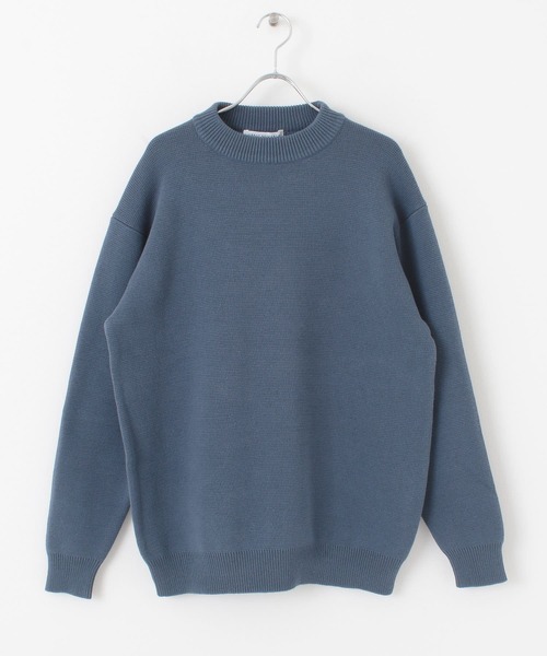 URBAN RESEARCH（アーバンリサーチ）の「シーズンレスクルーネックニット（ニット/セーター・メンズ・ミント/ブラウン系その他/オフホワイト/ブルー系その他・MEDIUM/LARGE）」の18枚目の写真