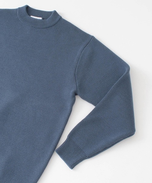 URBAN RESEARCH（アーバンリサーチ）の「シーズンレスクルーネックニット（ニット/セーター・メンズ・ミント/ブラウン系その他/オフホワイト/ブルー系その他・MEDIUM/LARGE）」の19枚目の写真