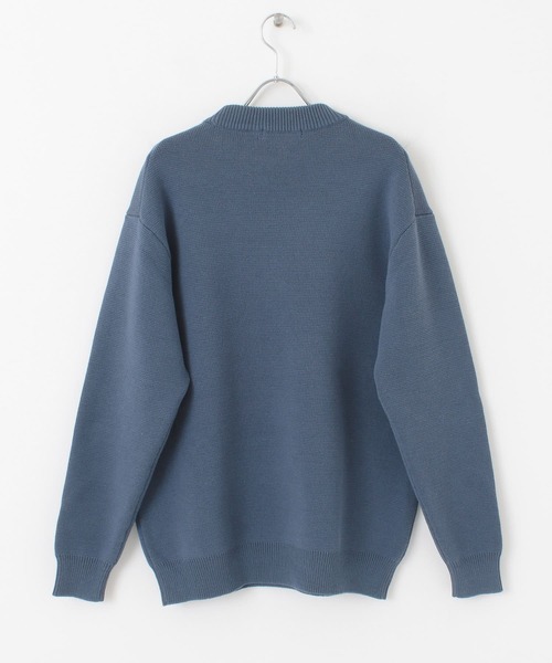 URBAN RESEARCH（アーバンリサーチ）の「シーズンレスクルーネックニット（ニット/セーター・メンズ・ミント/ブラウン系その他/オフホワイト/ブルー系その他・MEDIUM/LARGE）」の20枚目の写真