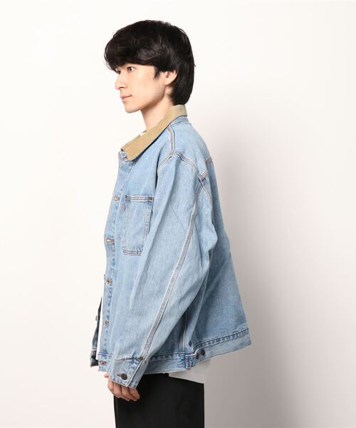Levi's（リーバイス）の「Levi's/リーバイス SUNSET TRUCKER/デニムジャケット/Gジャン（デニムジャケット・メンズ・ライトインディゴブルー・S/M/L）」の14枚目の写真