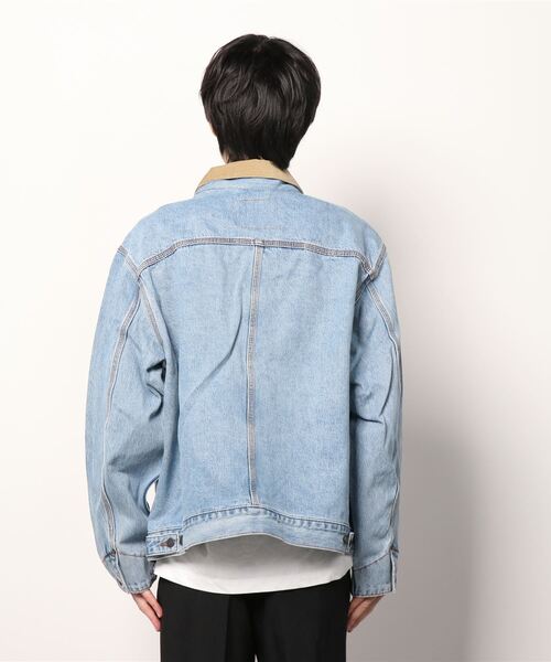 Levi's（リーバイス）の「Levi's/リーバイス SUNSET TRUCKER/デニムジャケット/Gジャン（デニムジャケット・メンズ・ライトインディゴブルー・S/M/L）」の15枚目の写真