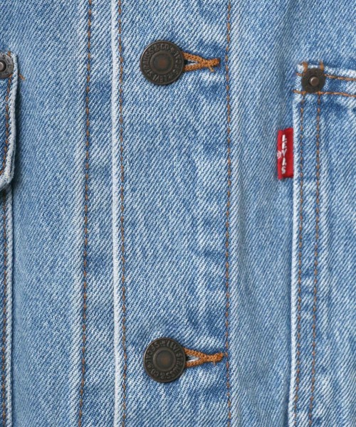Levi's（リーバイス）の「Levi's/リーバイス SUNSET TRUCKER/デニムジャケット/Gジャン（デニムジャケット・メンズ・ライトインディゴブルー・S/M/L）」の5枚目の写真