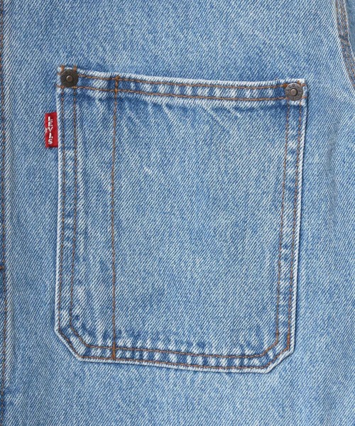 Levi's（リーバイス）の「Levi's/リーバイス SUNSET TRUCKER/デニムジャケット/Gジャン（デニムジャケット・メンズ・ライトインディゴブルー・S/M/L）」の7枚目の写真