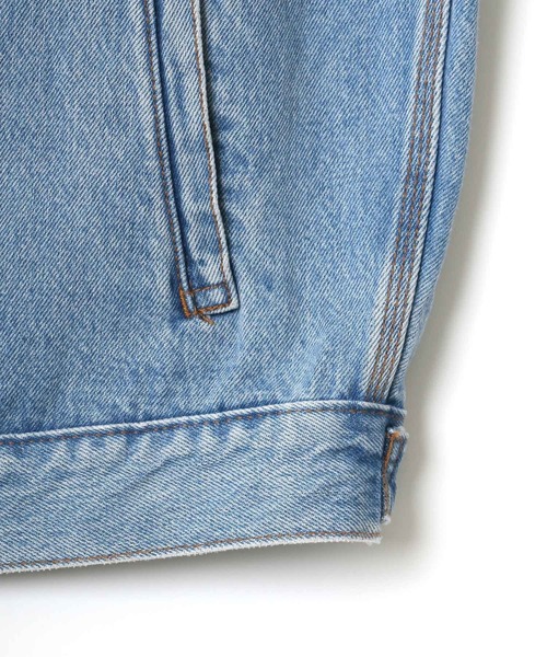 Levi's（リーバイス）の「Levi's/リーバイス SUNSET TRUCKER/デニムジャケット/Gジャン（デニムジャケット・メンズ・ライトインディゴブルー・S/M/L）」の11枚目の写真